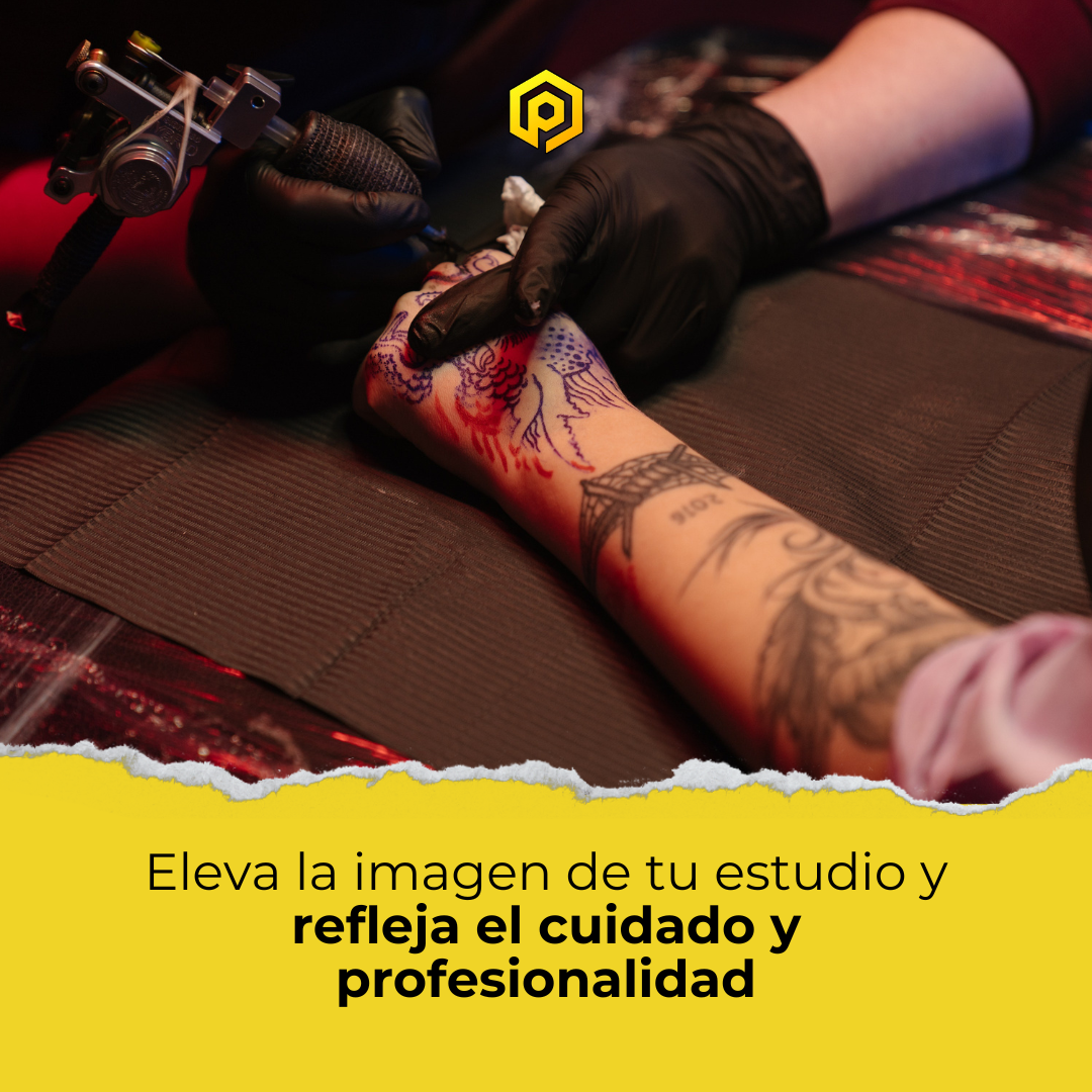 Babero Dental/Campos Negros Desechables Tattoo Profesional