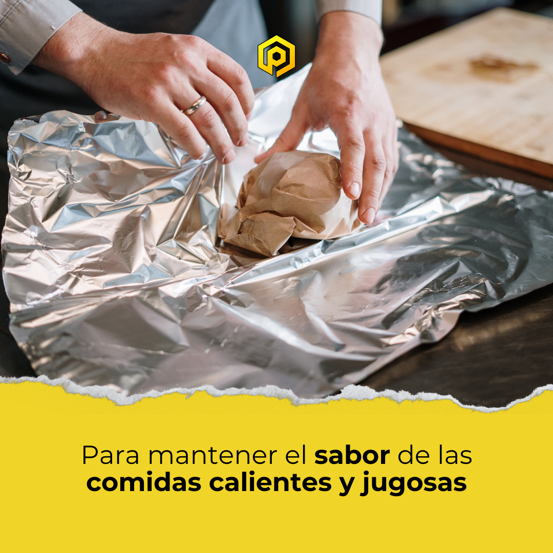 Papel de Aluminio Industrial Uso Profesional