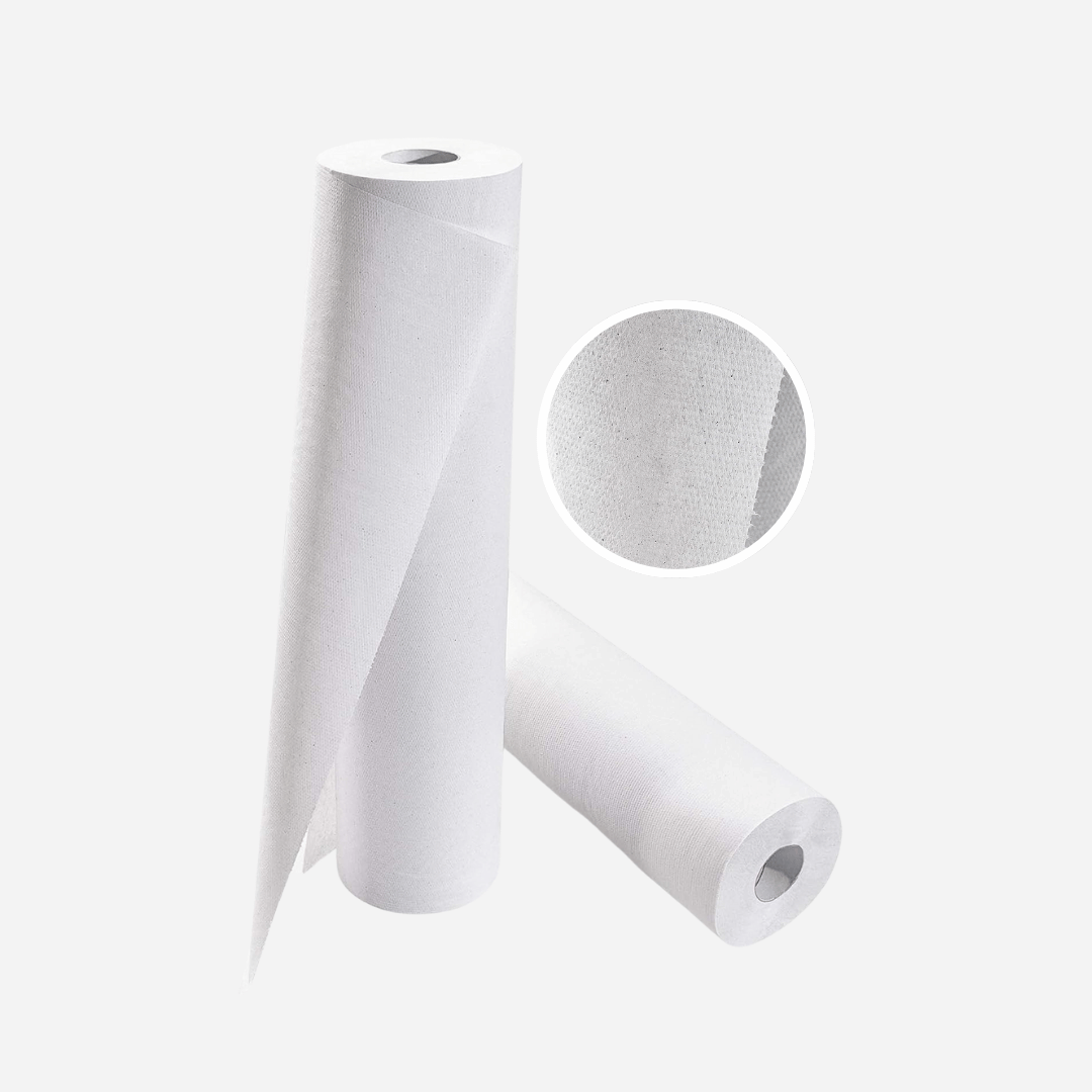 Papel Camilla 1 Capa sin precorte desechable en Gran Canaria, opción económica y reciclable para centros de estética, masajes y clínicas.