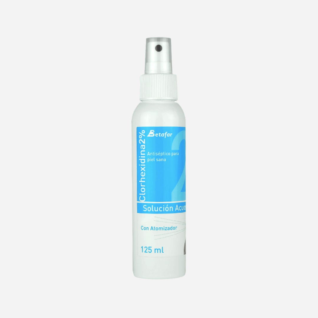 Spray Clorhexidina 2% Acuosa 250ML Betafar antiséptico profesional en Gran Canaria