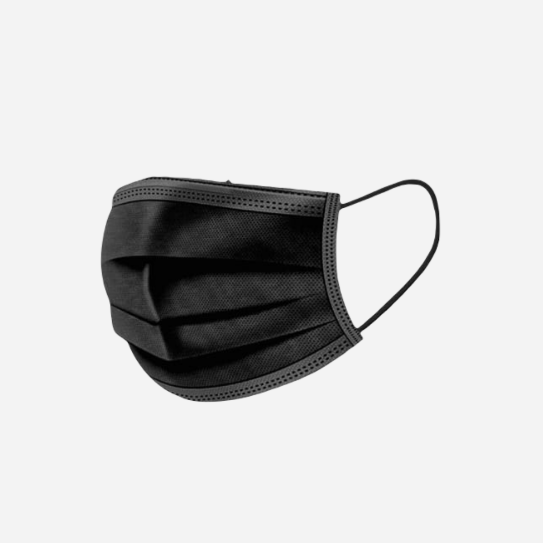 Mascarilla Higiénica Negra 3 Capas
