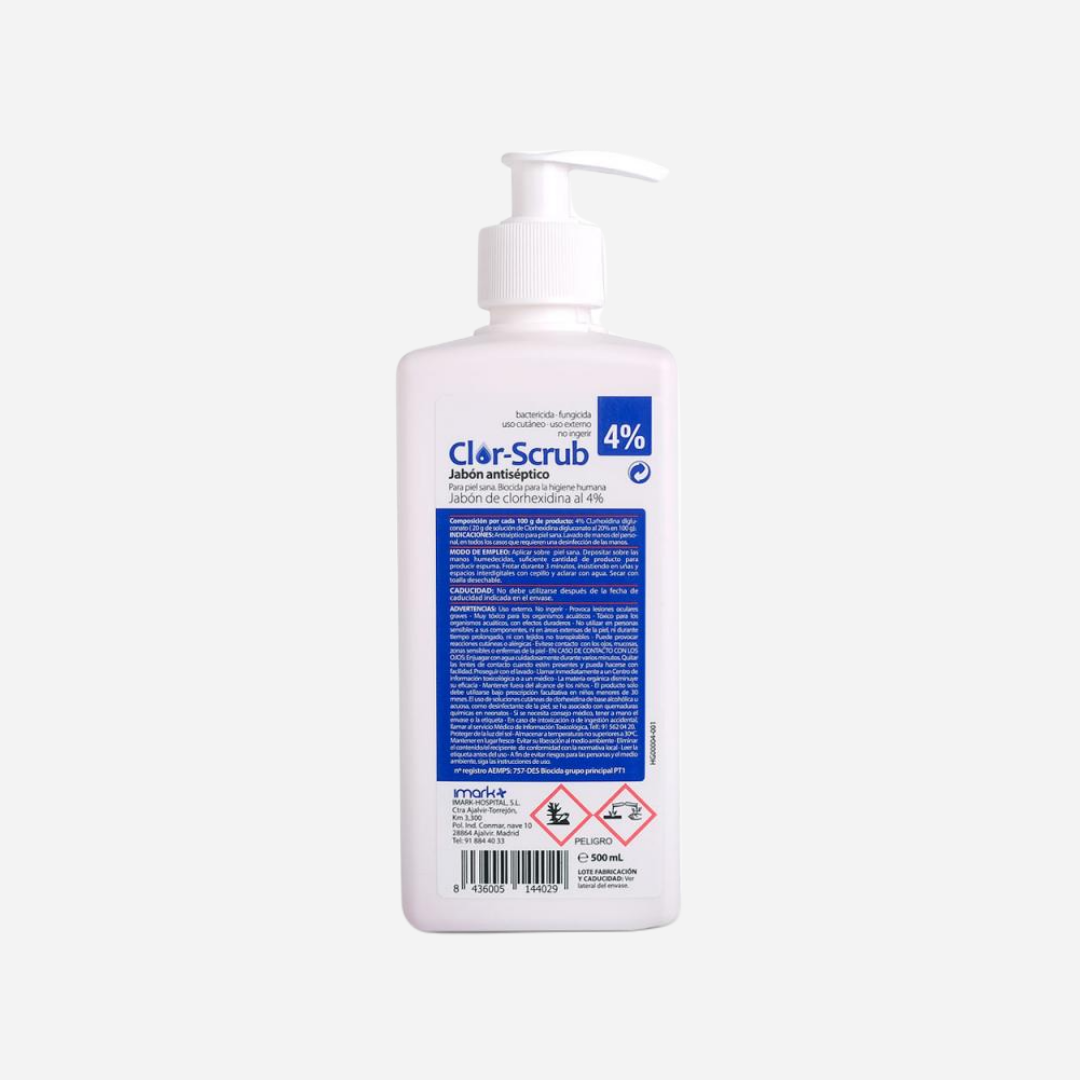 Jabón Antiséptico Clor-Scrub 4%