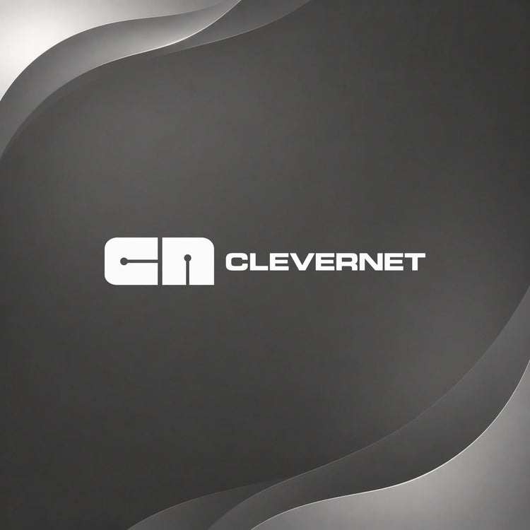 Logotipo de Clevernet, marca de útiles y soluciones para limpieza profesional trabajada por DMP en Gran Canaria.