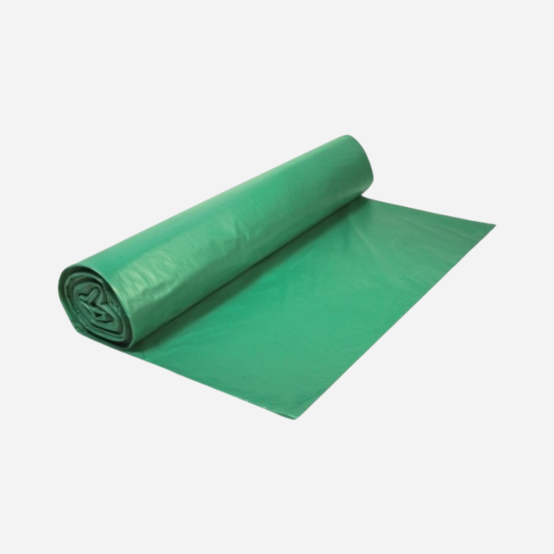 Bolsas de Basura Verde Sin Autocierre