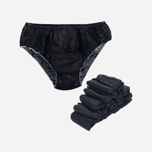 Slip Caballero Negro Polipropileno Desechable