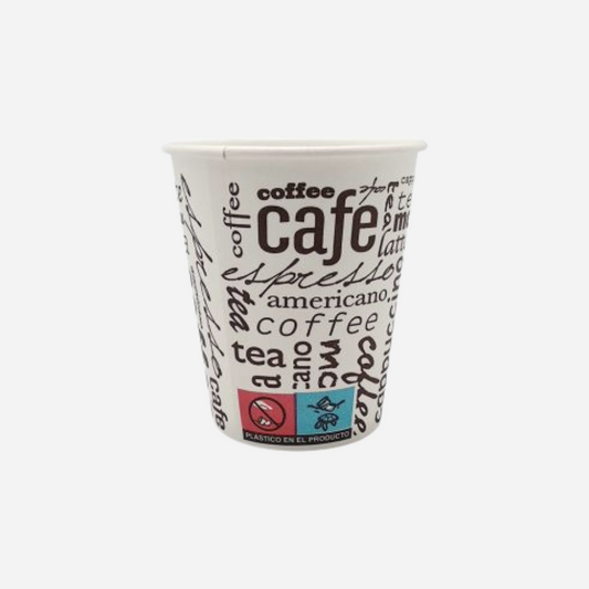 Vasos Café Cartón 4 OZ