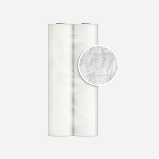 Rollo de papel camilla 2 capas con precorte profesional, ideal para clínicas, estética y masajes en Gran Canaria.