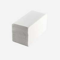 Servilletas 30x40 Blancas 1/6 Plegadas