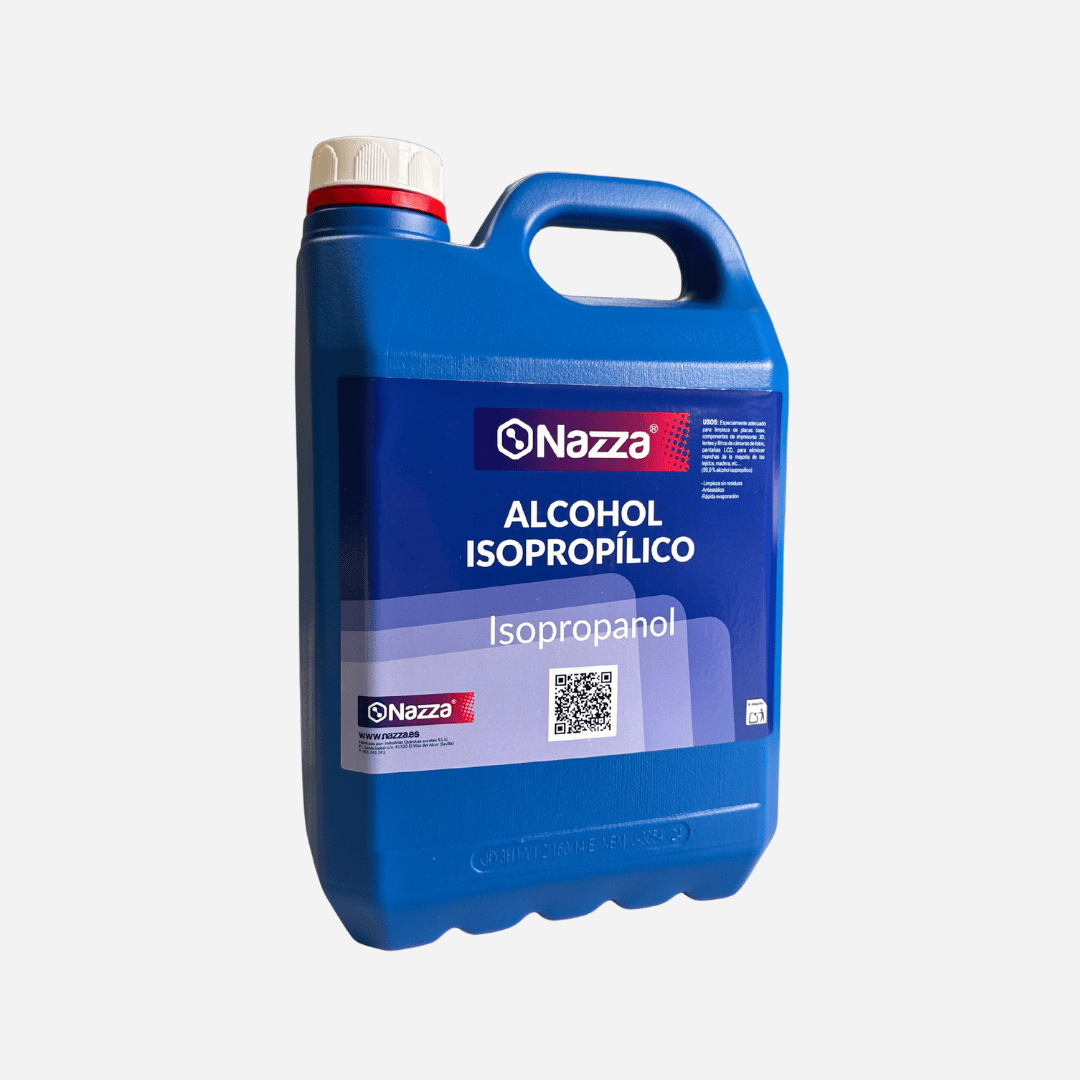 Alcohol Isopropílico 5L 99,9% Puro para limpieza electrónica y técnica en Gran Canaria