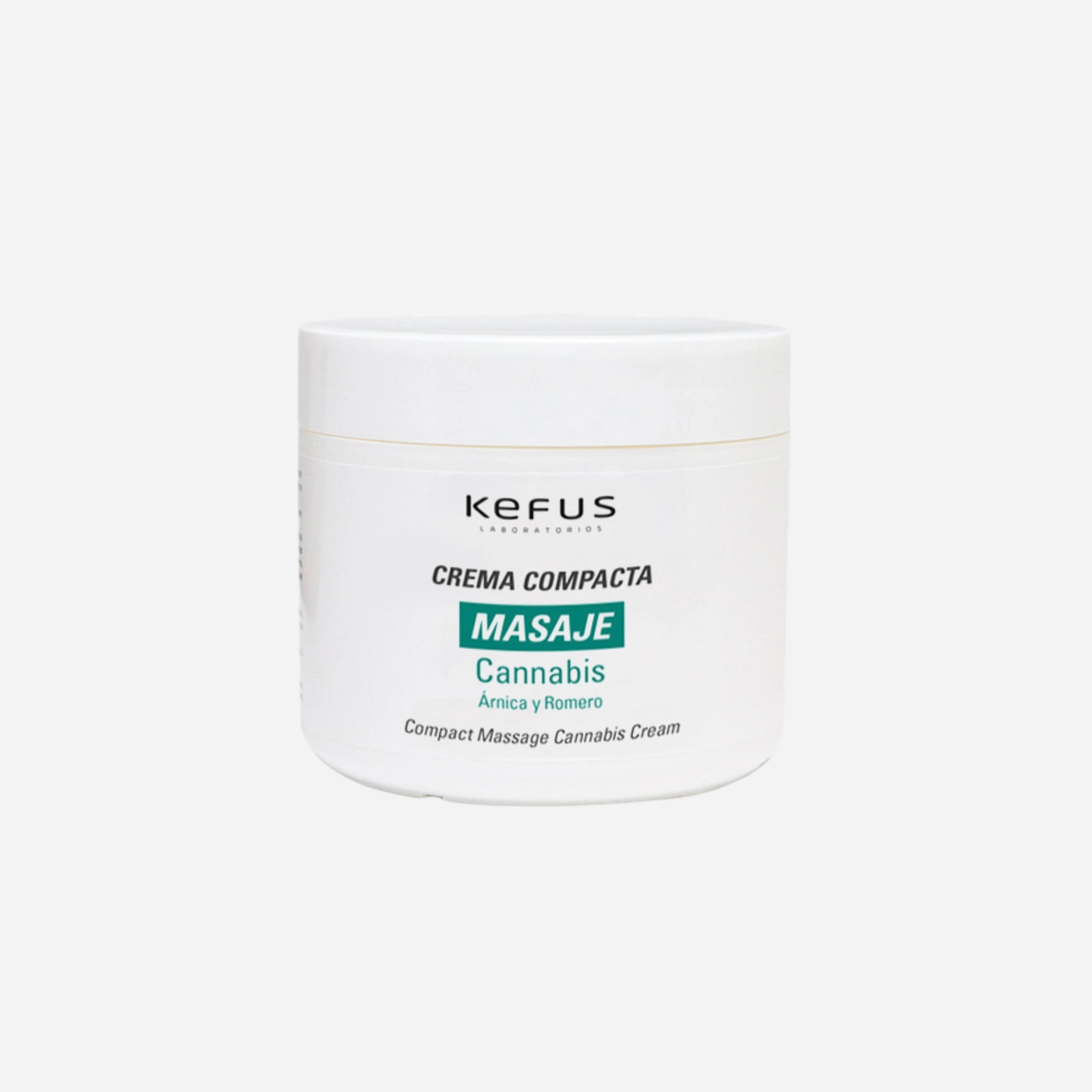 Crema con Aceite de Cannabis, Árnica y Romero para Masajes 500ML Kefus en Gran Canaria