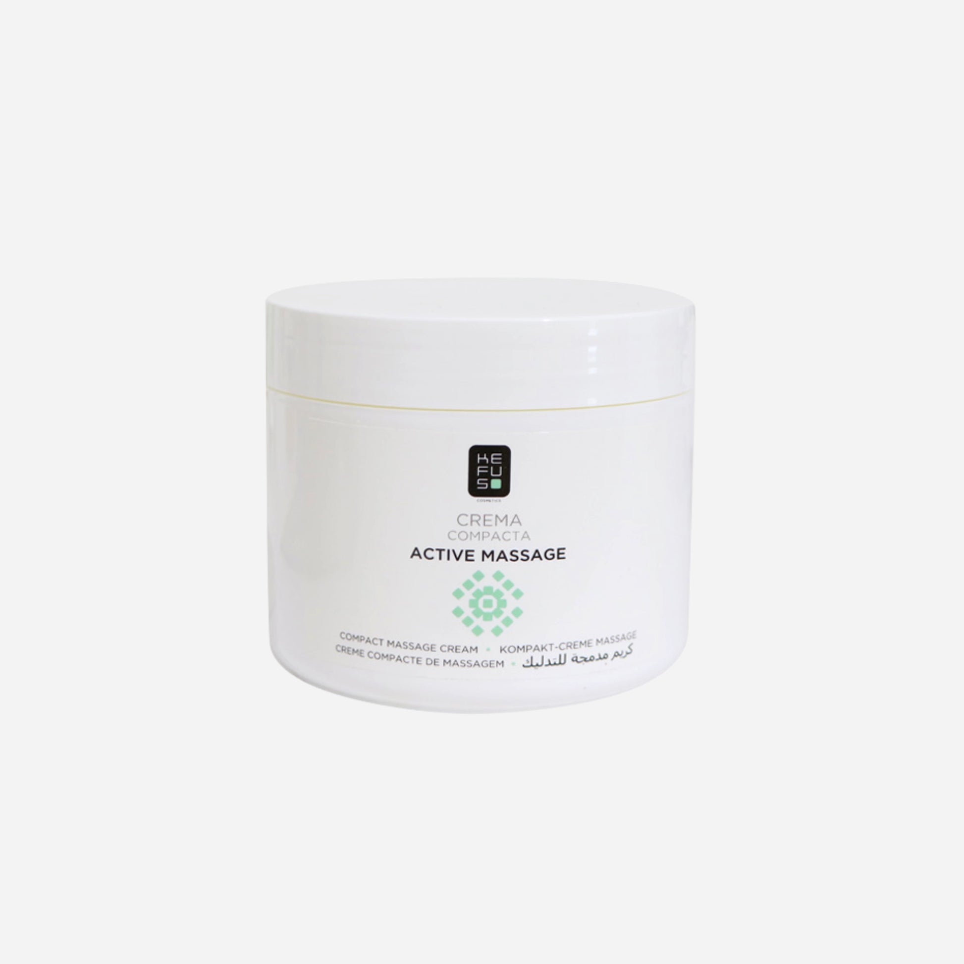 Crema para Masajes de Aceite Sólido 500ML Kefus de uso profesional en Gran Canaria