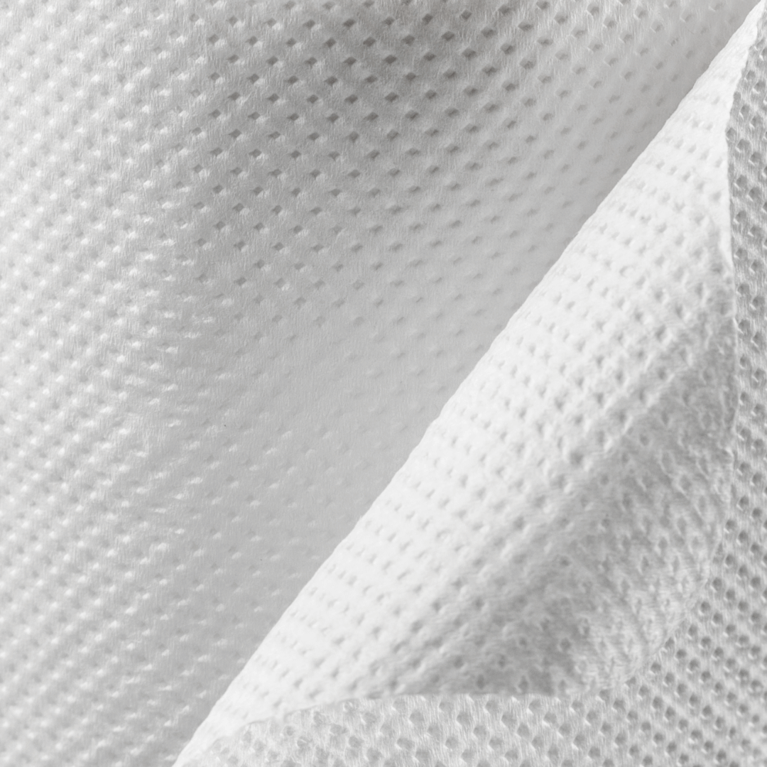 Detalle de papel secamanos 800GR de celulosa 100% con corte fácil y textura gofrada especial para uso en negocios y hogares