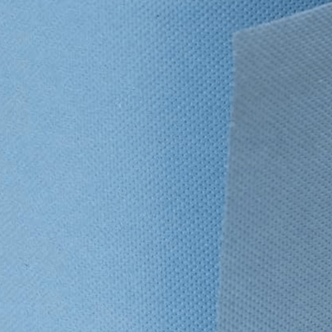 Detalle de la textura gofrada de la bobina secamanos azul ECO 1KG de papel reciclado en Gran Canaria