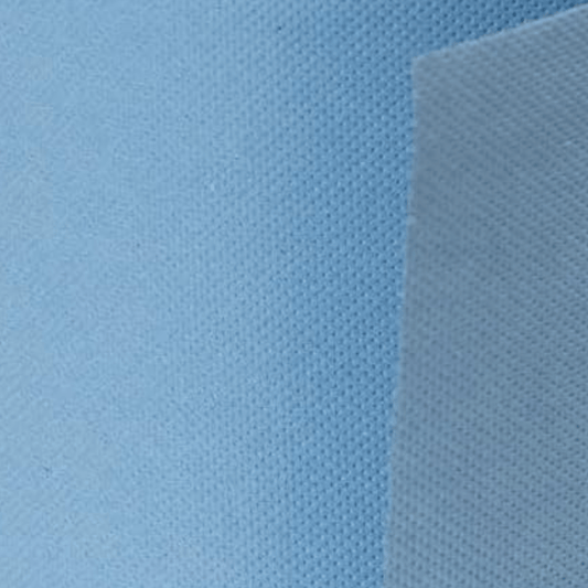 Detalle de la textura gofrada de la bobina secamanos azul ECO 1KG de papel reciclado en Gran Canaria