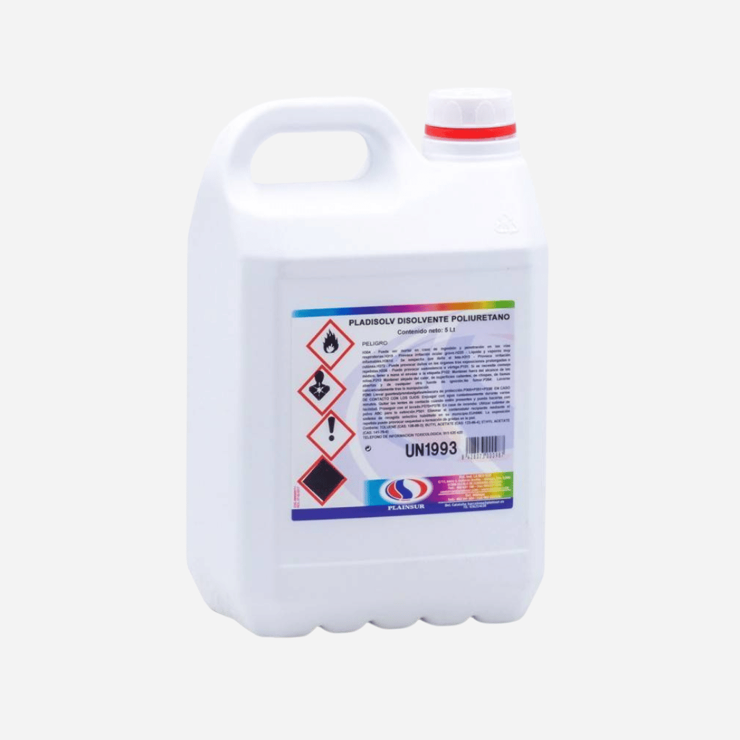 Disolvente Universal 5L para limpieza industrial y trabajos de pintura en Gran Canaria