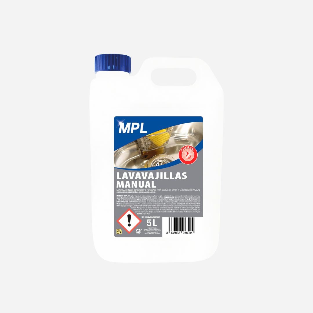 Lavavajillas Manual 5L MPL profesional para lavado a mano de vajilla en Gran Canaria