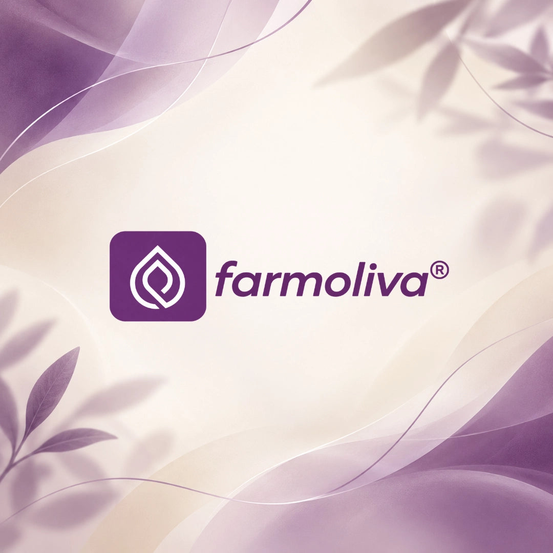 Logo oficial de Farmoliva, marca de Farmoliva Tattoo Regenerador Spray disponible en DMP Gran Canaria.