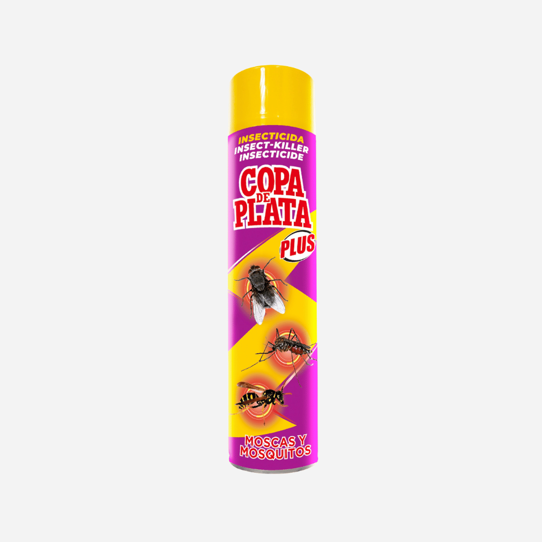 Mata Moscas y Mosquitos Spray 600ML Copa de Plata PLUS en Gran Canaria