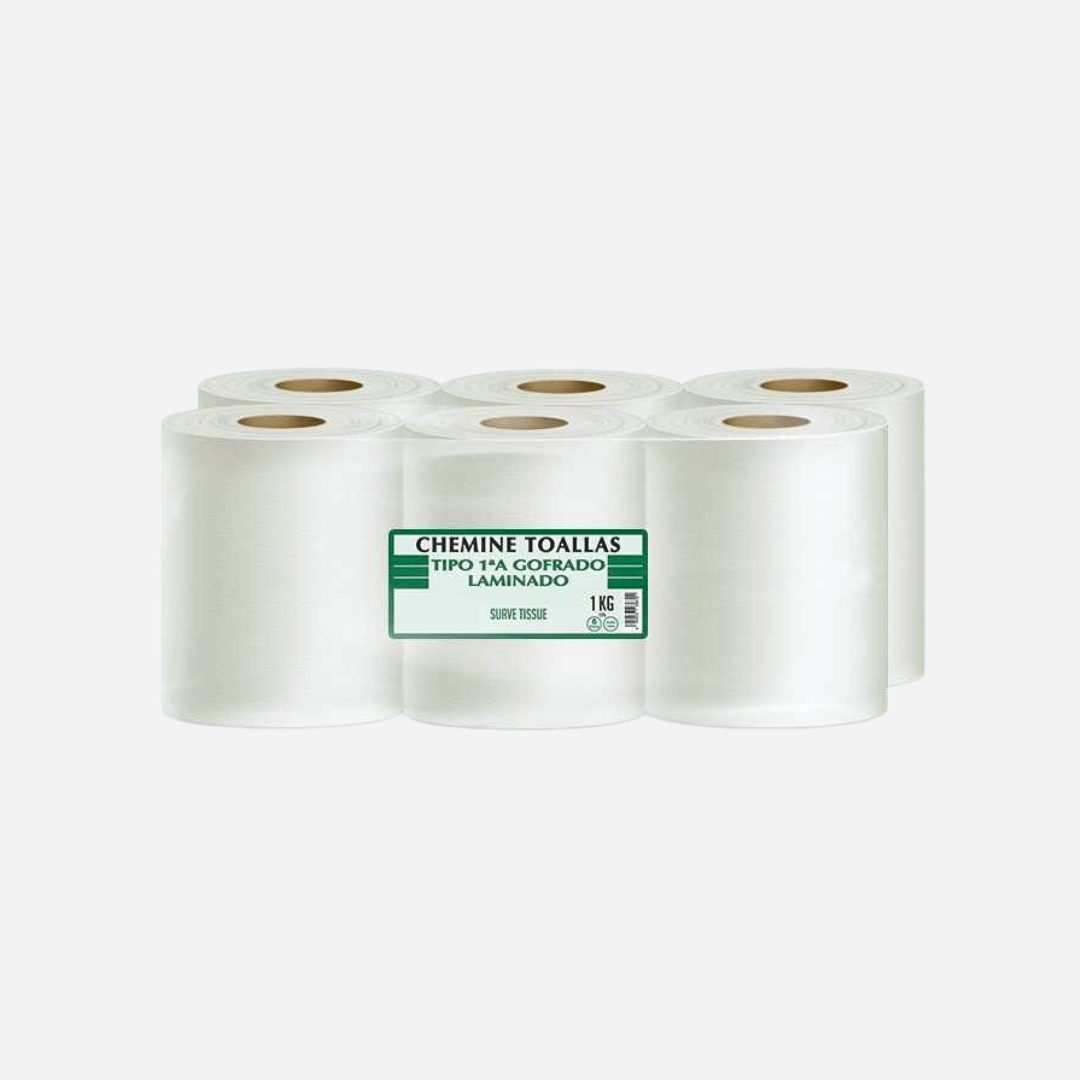 Papel secamanos ecológico 800GR en Gran Canaria, opción económica y sostenible para hostelería, colegios y talleres.