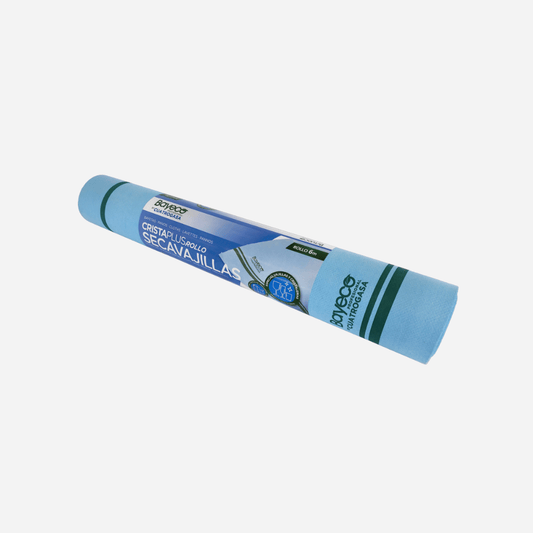 Rollo retractilado de 10 bayetas seca vajillas 100% microfibra Bayeco para uso profesional en Gran Canaria