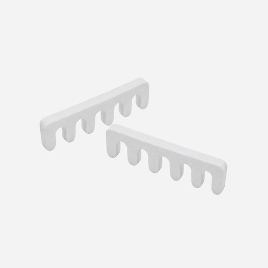 Dos separadores de dedos para pedicura Pack 50 disponibles para uso profesional en Gran Canaria