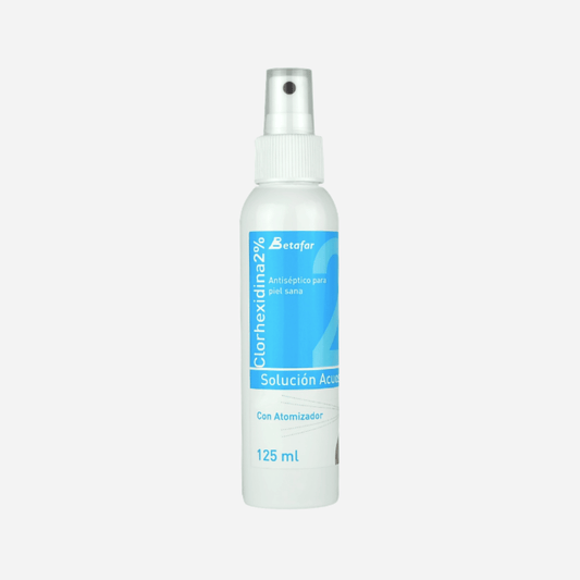 Spray Clorhexidina 2% Acuosa 250ML Betafar antiséptico profesional en Gran Canaria