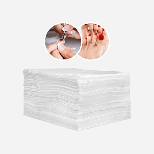 Toallas desechables 40x60 para manicura y pedicura de papel tissue gofrado, 55 g/m², uso profesional en Canarias.