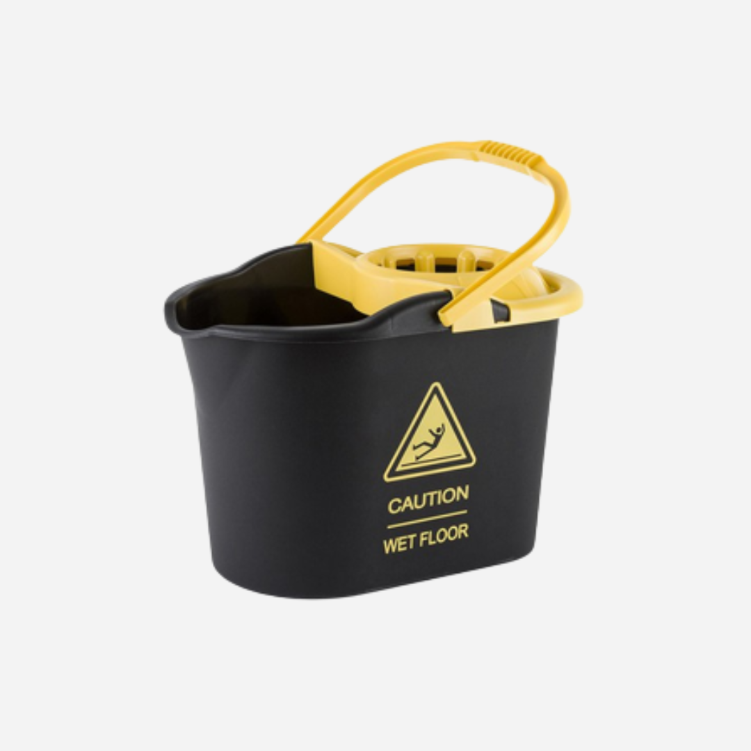 Cubo Caution Limpieza 15L.